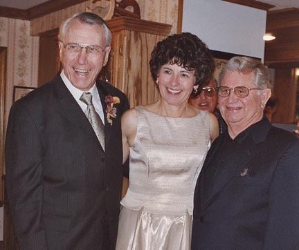 Ollie, Anne, and Marsh Fisher